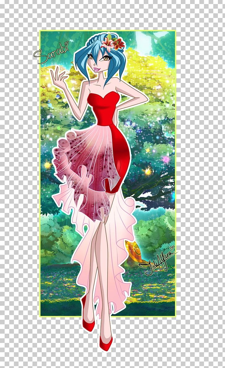 Fairy Costume Design Flower Pin-up Girl PNG, Clipart, Anime, Art, Costume, Costume Design, Fairy Free PNG Download