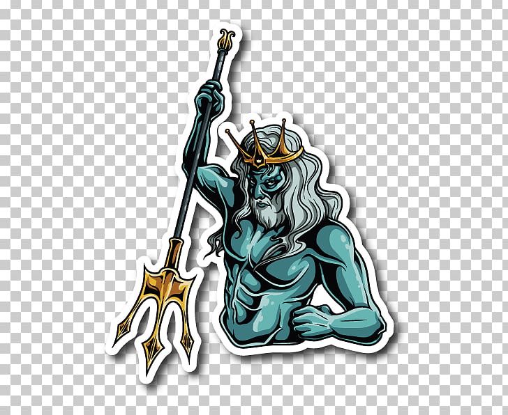 Poseidon Sticker Wall Decal Paper PNG, Clipart, Bumper Sticker, Decal, Fashion Accessory, Fictional Character, God Free PNG Download