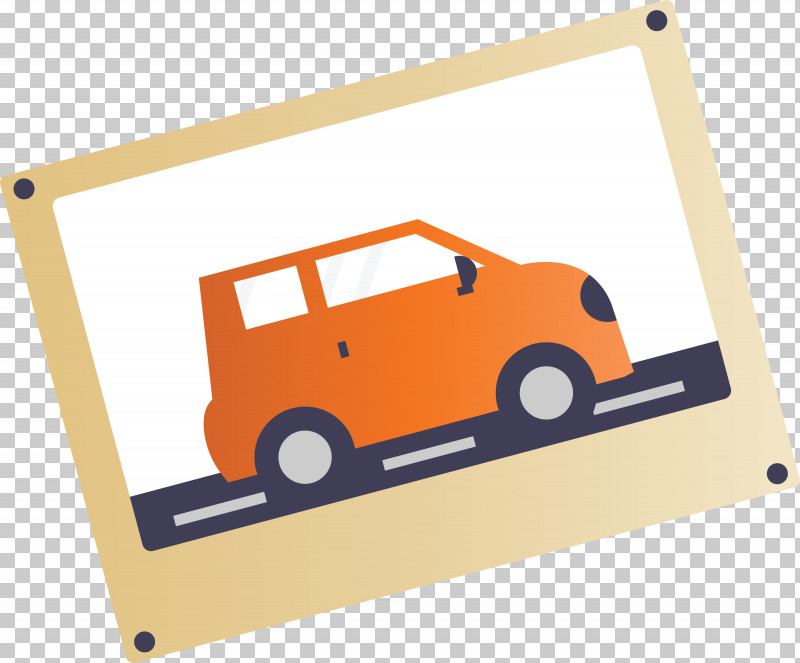 Polaroid Polaroid Photo PNG, Clipart, Car, Line, Orange, Polaroid, Polaroid Photo Free PNG Download