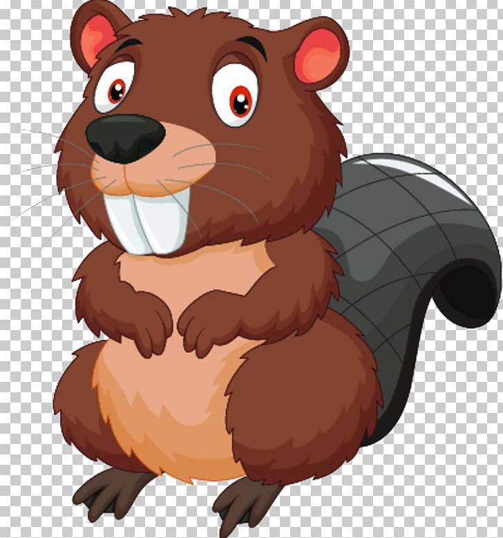 Beaver Cartoon PNG, Clipart, Animals, Animation, Background Black, Big, Big Feet Free PNG Download
