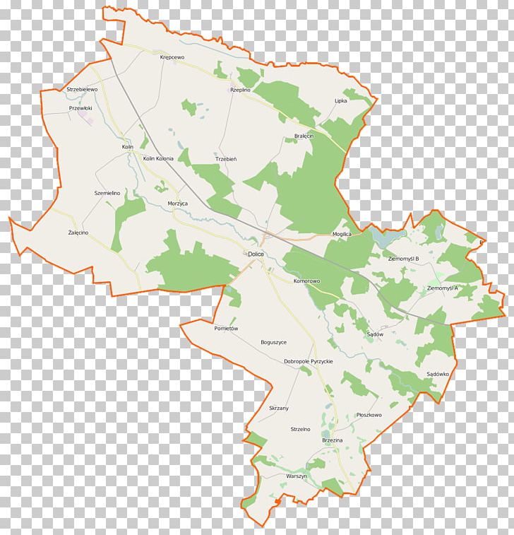 Gmina Pyrzyce Map Strzebielewo Pyrzyckie Kolin PNG, Clipart, Area, Ecoregion, Encyclopedia, Grunty Rolne, Karnaugh Map Free PNG Download
