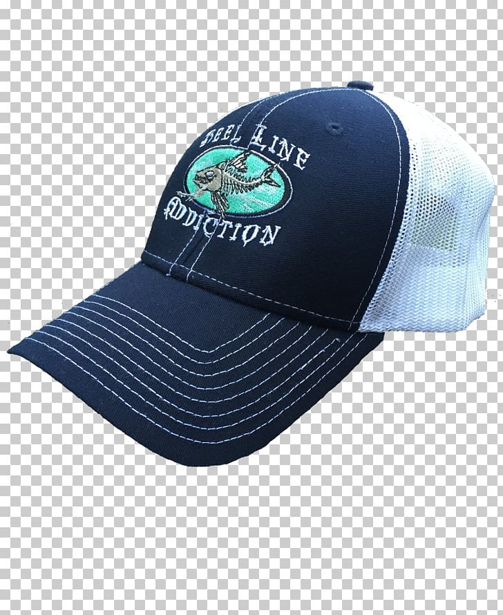 Baseball Cap Fishing Reels Hat T-shirt PNG, Clipart, Addiction, Baseball Cap, Blue White, Brand, Cap Free PNG Download