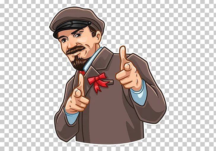 Vladimir Lenin Sticker Telegram Soviet Union Revolutionary PNG, Clipart, Cartoon, Facial Hair, Finger, Gentleman, Hand Free PNG Download