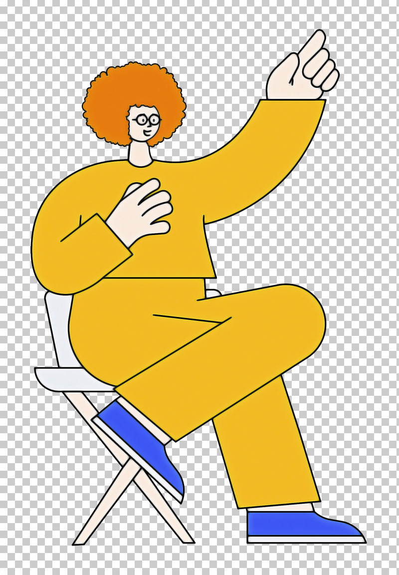 Cartoon Drawing Sitting Animation Yellow PNG, Clipart, Animation, Cartoon, Cartoon People, Drawing, Men In Black Free PNG Download