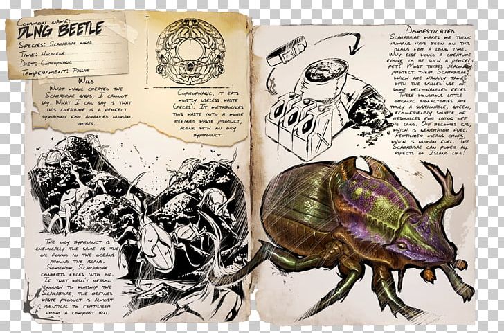 ARK: Survival Evolved Dung Beetle Dinosaur Feces PNG, Clipart, Animals, Ark, Ark Survival, Ark Survival Evolved, Beetle Free PNG Download