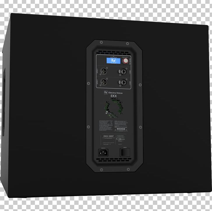 Electro-Voice EKX-SP Subwoofer Electro-Voice EKX-P Powered Speakers PNG, Clipart, Audio, Audio Equipment, Audio Power Amplifier, Classd Amplifier, Elec Free PNG Download
