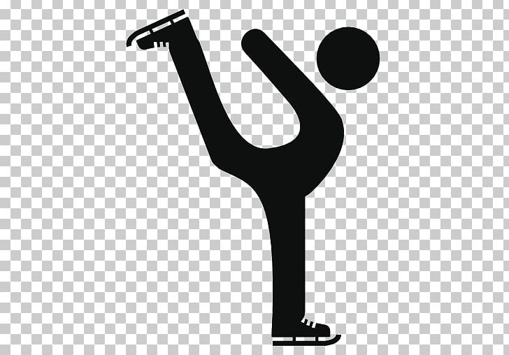 Ice Skating Figure Skating Roller Skating Computer Icons Ice Skates PNG, Clipart, Arm, Black And White, Computer Icons, Encapsulated Postscript, Figure Skating Free PNG Download