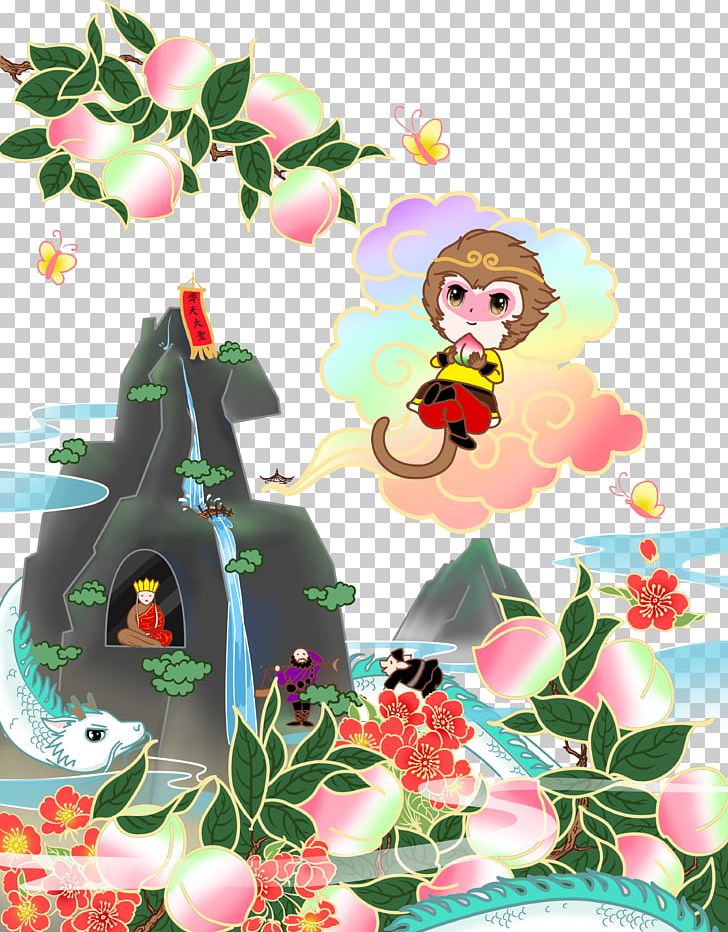 Sun Wukong Journey To The West Pigsy Xuanzang Mount Huaguo PNG, Clipart, Art, Balloon Cartoon, Boy Cartoon, Cartoon Character, Cartoon Couple Free PNG Download