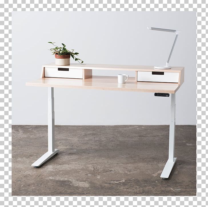 Standing Desk Sit-stand Desk Computer Desk PNG, Clipart, Angle, Computer Desk, Desk, Drawer, Furniture Free PNG Download