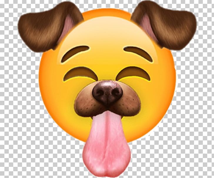 Emoji Dog Snapchat Sticker Information PNG, Clipart, Carnivoran, Desktop Wallpaper, Dog, Dog Like Mammal, Drawing Free PNG Download