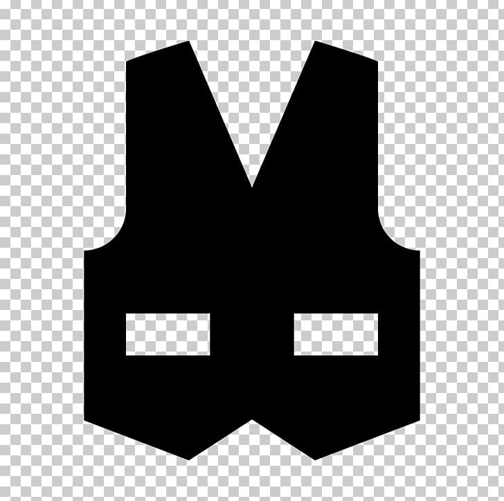 Waistcoat T-shirt Clothing Computer Icons Font PNG, Clipart, Angle, Black, Black And White, Brand, Clothing Free PNG Download