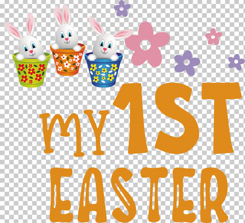 Happy Easter Day My 1st Easter PNG, Clipart, Happiness, Happy Easter Day, Line, Logo, M Free PNG Download