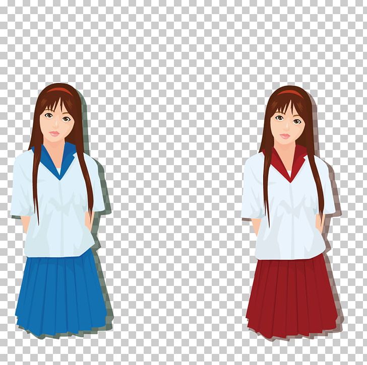 School Uniform Student PNG, Clipart, Back To School, Blue, Brown Hair, Clothing, Costume Free PNG Download
