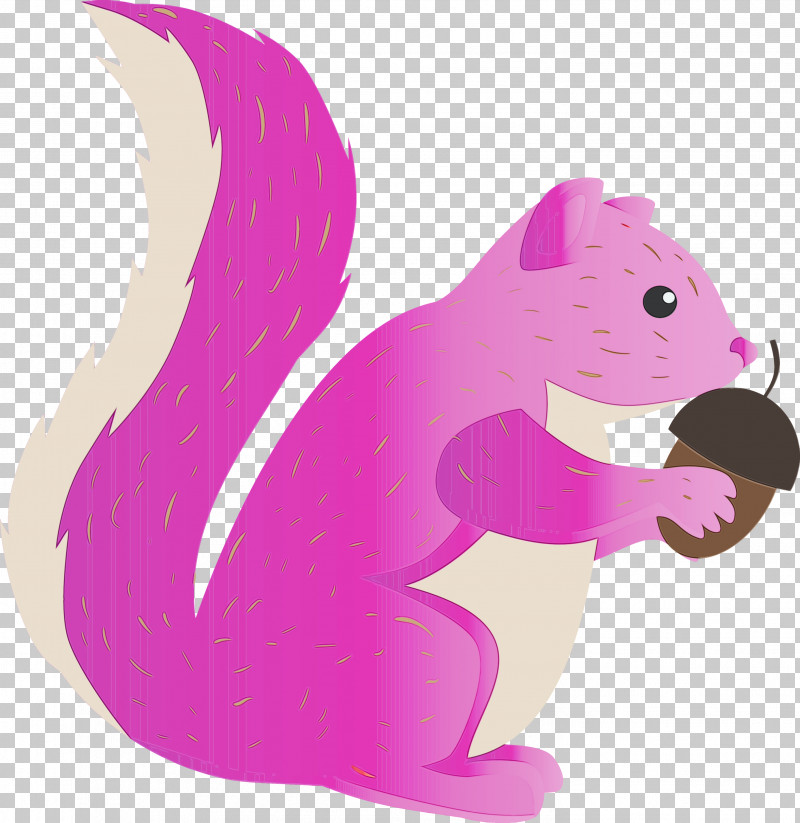 Squirrel Cartoon Tail Striped Skunk Animal Figure PNG, Clipart, Animal Figure, Cartoon, Paint, Skunk, Squirrel Free PNG Download