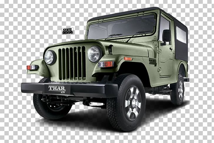 Jeep Mahindra & Mahindra Car Mahindra Thar CRDe PNG, Clipart, Automotive Exterior, Automotive Tire, Car, Crde, Diesel Fuel Free PNG Download