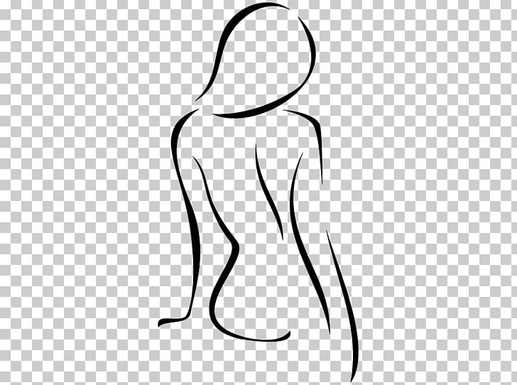 Woman Drawing Silhouette Sketch Photography PNG, Clipart, Abdomen, Arm, Black, Black And White, Cartoon Free PNG Download