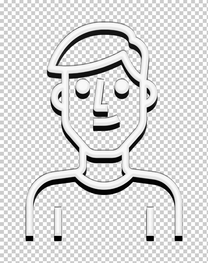 Young Icon Boy Icon Avatar Icon PNG, Clipart, Avatar Icon, Behavior, Black And White, Boy Icon, Cartoon Free PNG Download
