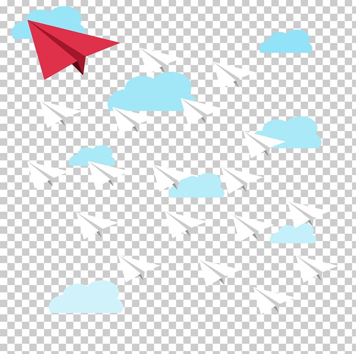 Paper Airplane Sky Euclidean PNG, Clipart, Airplane, Angle, Art Paper, Azure, Blue Free PNG Download