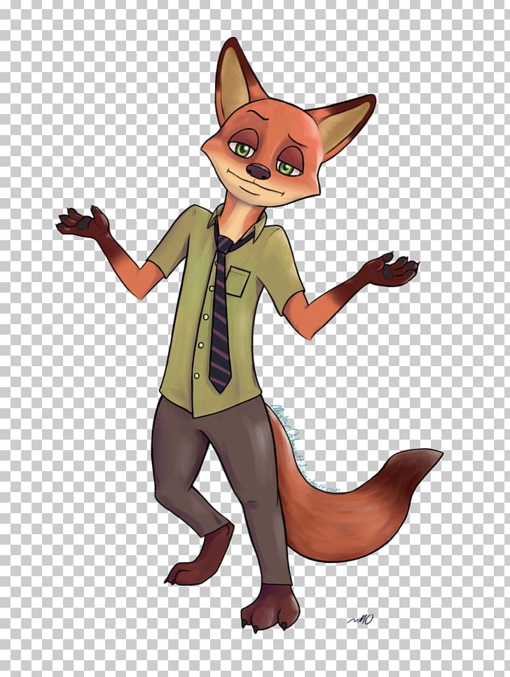 Red Fox Nick Wilde YouTube Painting Animated Film PNG, Clipart, Animal Figure, Animated Film, Art, Carnivoran, Cartoon Free PNG Download