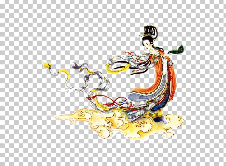 China Mid-Autumn Festival Qixi Festival Chang'e PNG, Clipart,  Free PNG Download