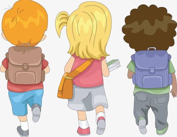 Children Back To School PNG, Clipart, Back, Back Clipart, Back To School, Cartoon, Child Free PNG Download