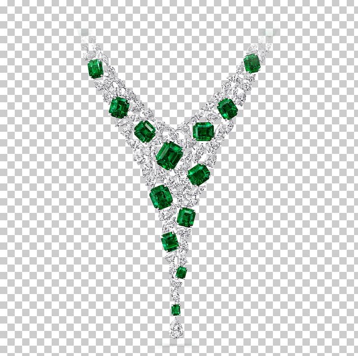 Emerald Necklace Jewellery Graff Diamonds PNG, Clipart, Body Jewelry, Bracelet, Carat, Diamond, Diamond Necklace Free PNG Download