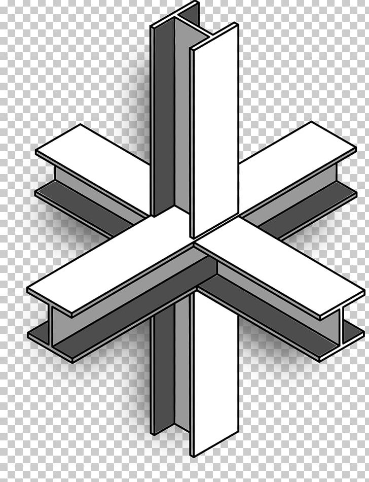 I-beam Structural Steel PNG, Clipart, Angle, Balance Beam, Beam, Black And White, Clipart Free PNG Download