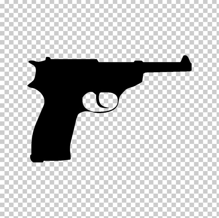 Revolver Firearm Ranged Weapon Air Gun PNG, Clipart, Air Gun, Black, Black And White, Black M, Firearm Free PNG Download