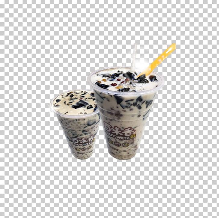 Two Cups Of Grass Jelly PNG, Clipart, Bubble Tea, Burning Grass Jelly, Chinese Mesona, Cold Drink, Cream Free PNG Download