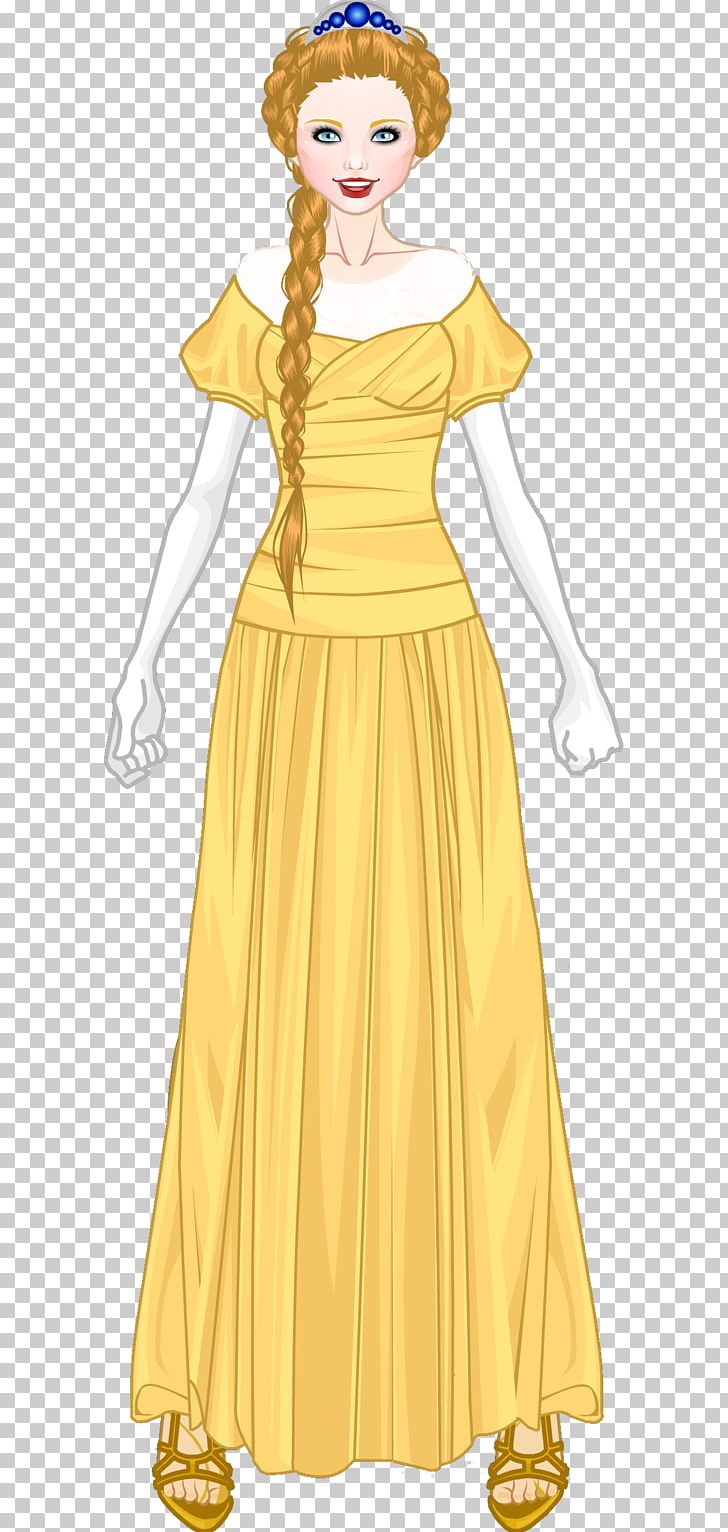 Gown Cartoon Character Fiction PNG, Clipart, Art, Cartoon, Character, Clothing, Costume Free PNG Download