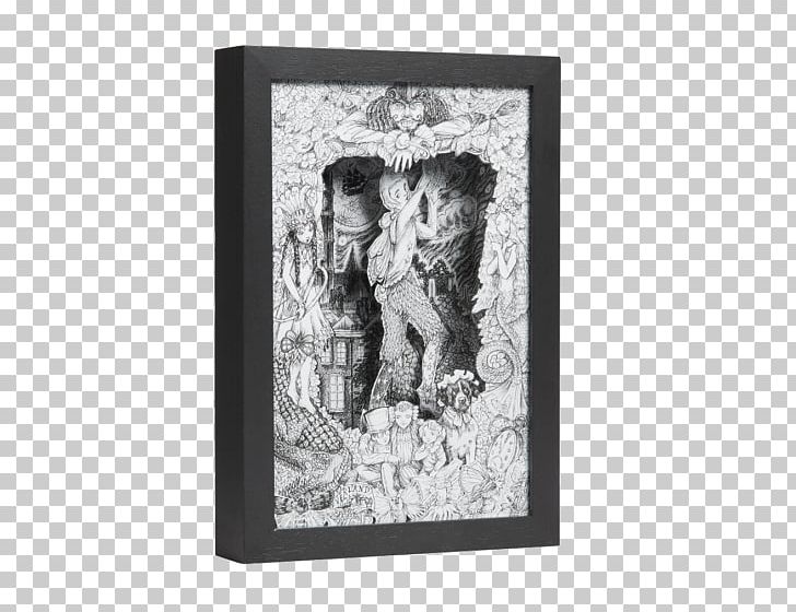 Frames Shadow Box Peter Pan Alice's Adventures In Wonderland Captain Hook PNG, Clipart, Alices Adventures In Wonderland, Benjamin Pollocks Toyshop, Black And White, Captain Hook, Cartoon Free PNG Download