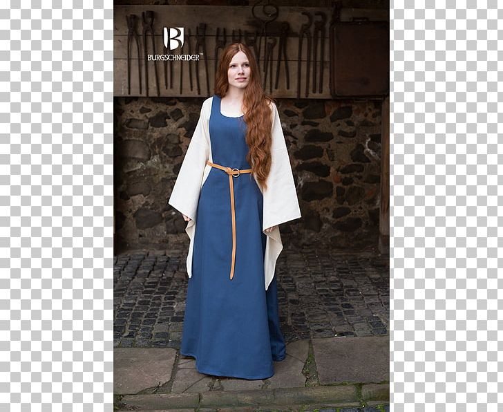 Middle Ages Blue Surcoat Dress Sleeve PNG, Clipart, Bliaut, Blue, Clothing, Clothing Sizes, Costume Free PNG Download