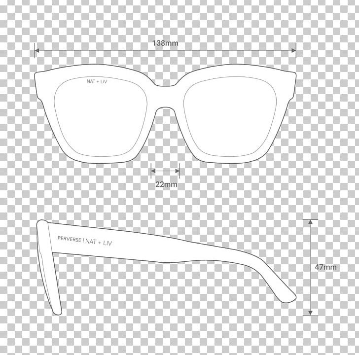 Sunglasses Product Design Goggles PNG, Clipart, Angle, Black And White, Brand, Diagram, Eyewear Free PNG Download