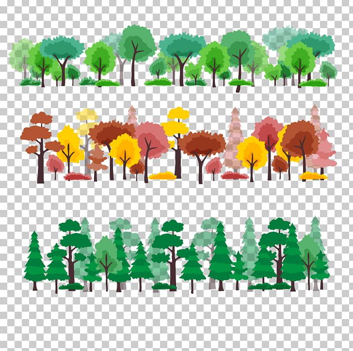Tree Forest Cartoon PNG, Clipart, Autumn, Cartoon, Encapsulated Postscript, Flower, Forest Free PNG Download