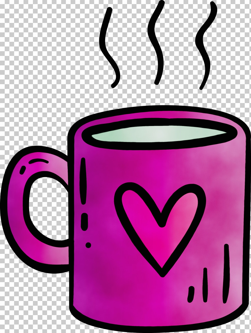 Coffee Cup PNG, Clipart, Coffee Cup, Cup, Drinkware, Heart, Line Free PNG Download