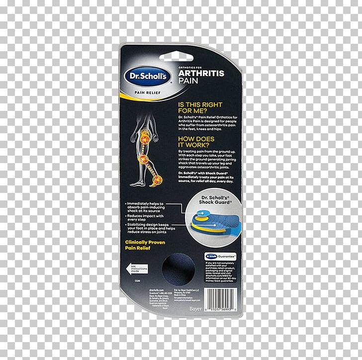 Dr. Scholl's Pain Management Osteoarthritis Rheumatoid Arthritis PNG, Clipart, Arthritis, Arthritis Pain, Dr Scholls, Foot, Hardware Free PNG Download