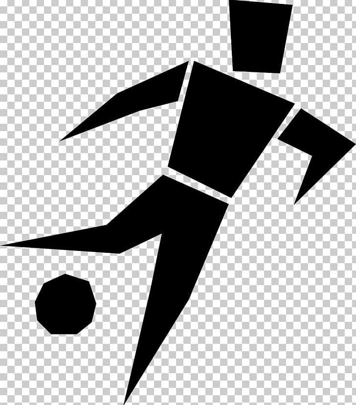 Football Player PNG, Clipart, Angle, Ball, Black, Black And White, Clip Free PNG Download