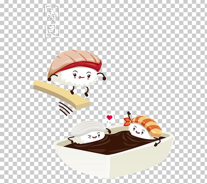 Sushi Onigiri Japanese Cuisine Sashimi Cartoon PNG, Clipart, Animation, Cartoon, Cartoon Sushi, Chopsticks, Creative Free PNG Download