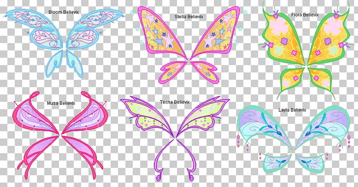 Tecna Flora Bloom Stella Musa PNG, Clipart, Art, Believix, Bloom, Brush Footed Butterfly, Butterfly Free PNG Download
