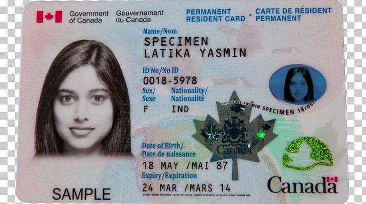 Canada Permanent Resident Card Permanent Residency In ...
