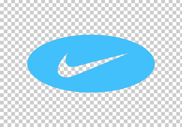 Logo Nike Swoosh Computer Icons PNG, Clipart, Aqua, Azure, Blue, Caribbean Blue, Circle Free PNG Download