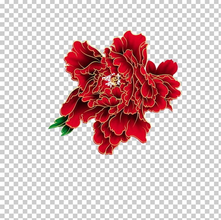 Chinese New Year Lunar New Year Moutan Peony PNG, Clipart, Annual Plant, Artificial Flower, Chinese Lantern, Chinese Style, Dahlia Free PNG Download