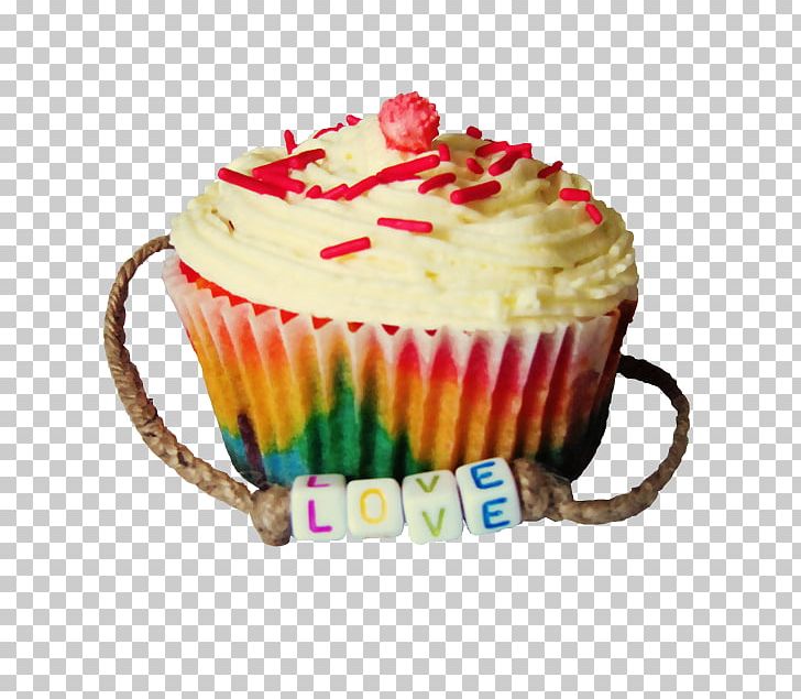 Cupcake Rainbow Cookie Muffin Cream PNG, Clipart, Baking, Baking Cup, Birthday Cake, Buttercream, Cake Free PNG Download