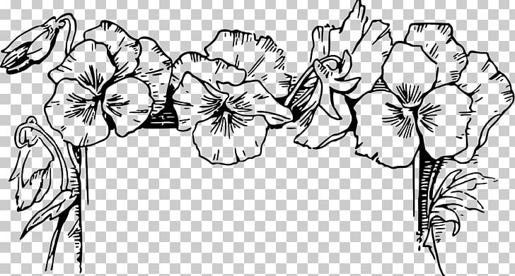 Drawing PNG, Clipart, Art, Artwork, Black And White, Border Flowers, Branch Free PNG Download