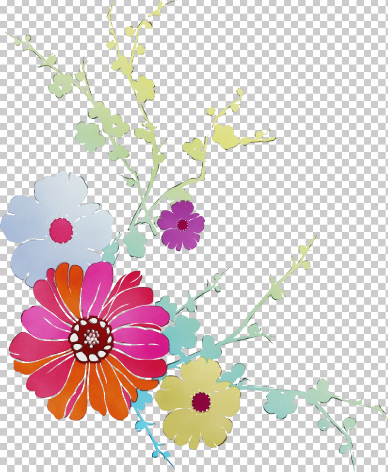 Floral Design PNG, Clipart, Cut Flowers, Floral Design, Flower, Paint, Pedicel Free PNG Download
