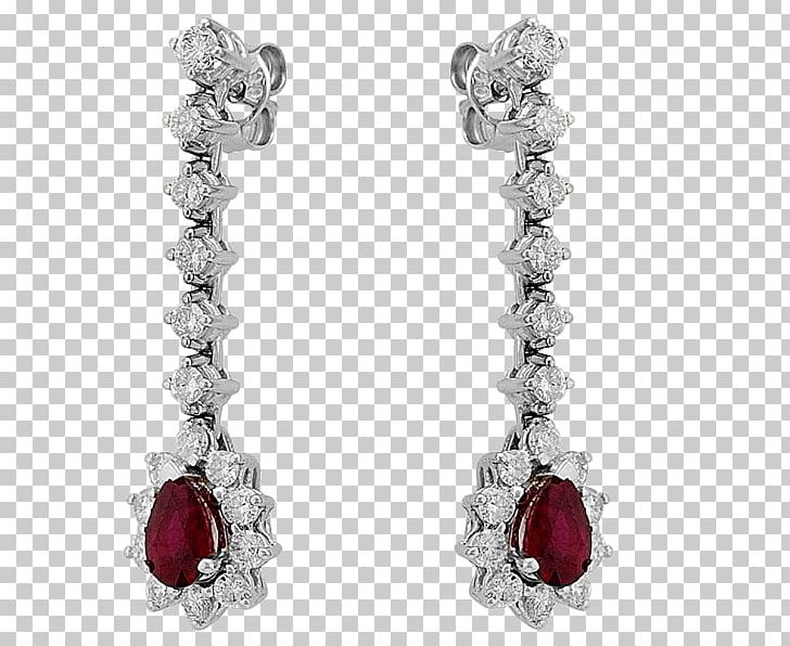 Ruby Earring Diamond Jewellery PNG, Clipart, Amethyst, Body Jewelry, Carat, Citrine, Diamond Free PNG Download