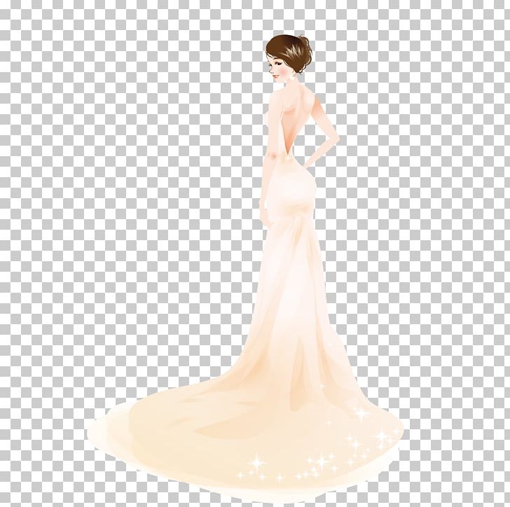 Wedding Dress Ivory Gown Shoulder PNG, Clipart, Bride, Bride Vector, Clothing, Dress, Dress Vector Free PNG Download