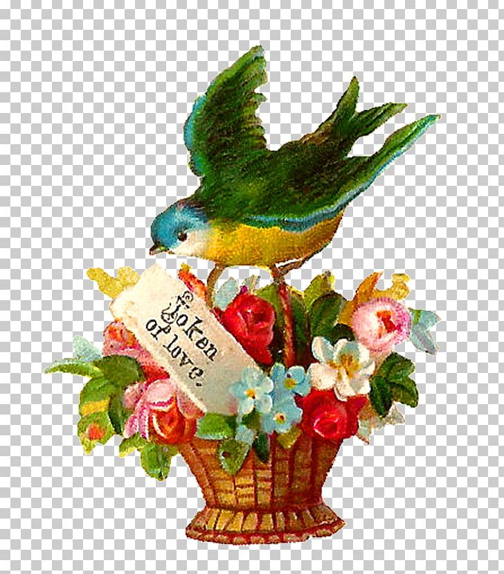 Flowerpot Floral Design Basket PNG, Clipart, Antique, Art, Basket, Bird, Bird Flower Free PNG Download