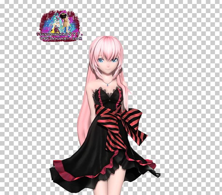 Hatsune Miku: Project DIVA Arcade Future Tone Hatsune Miku: Project DIVA 2nd Megurine Luka PNG, Clipart, Acute, Anime, Brown Hair, Costume, Doll Free PNG Download