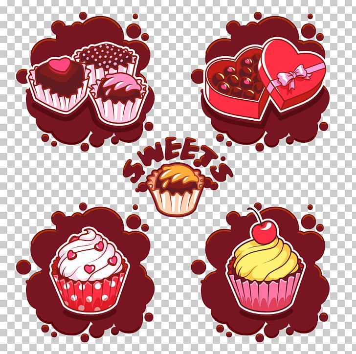 Bakery Cupcake Chocolate Cake Illustration PNG, Clipart, Bakery, Bake Sale, Cake, Candy, Cartoon Free PNG Download